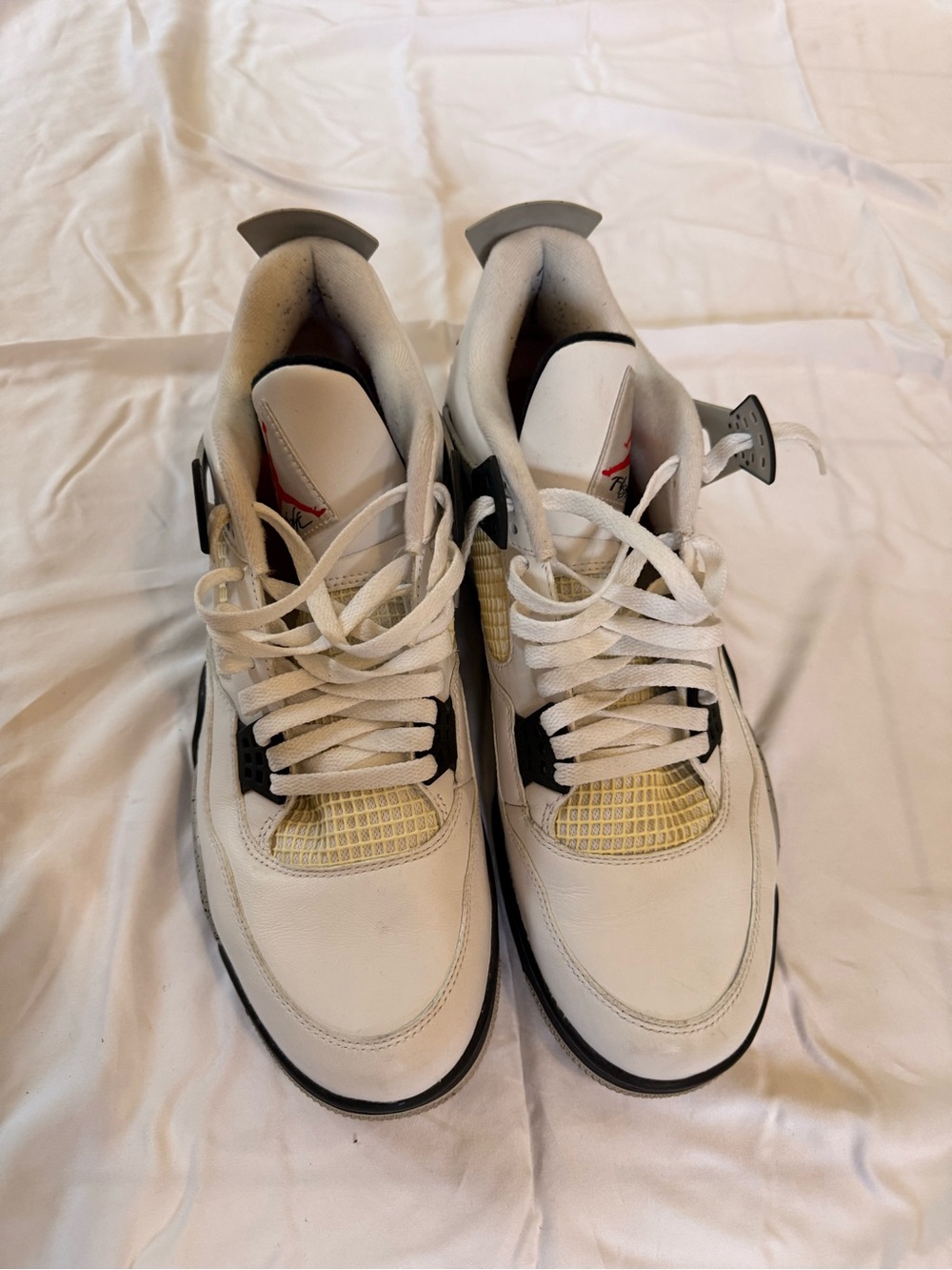 Air Jordan 4 Retro White Oreo 2021 Size 14 NO BOX *BUBBLE WRAPPED*